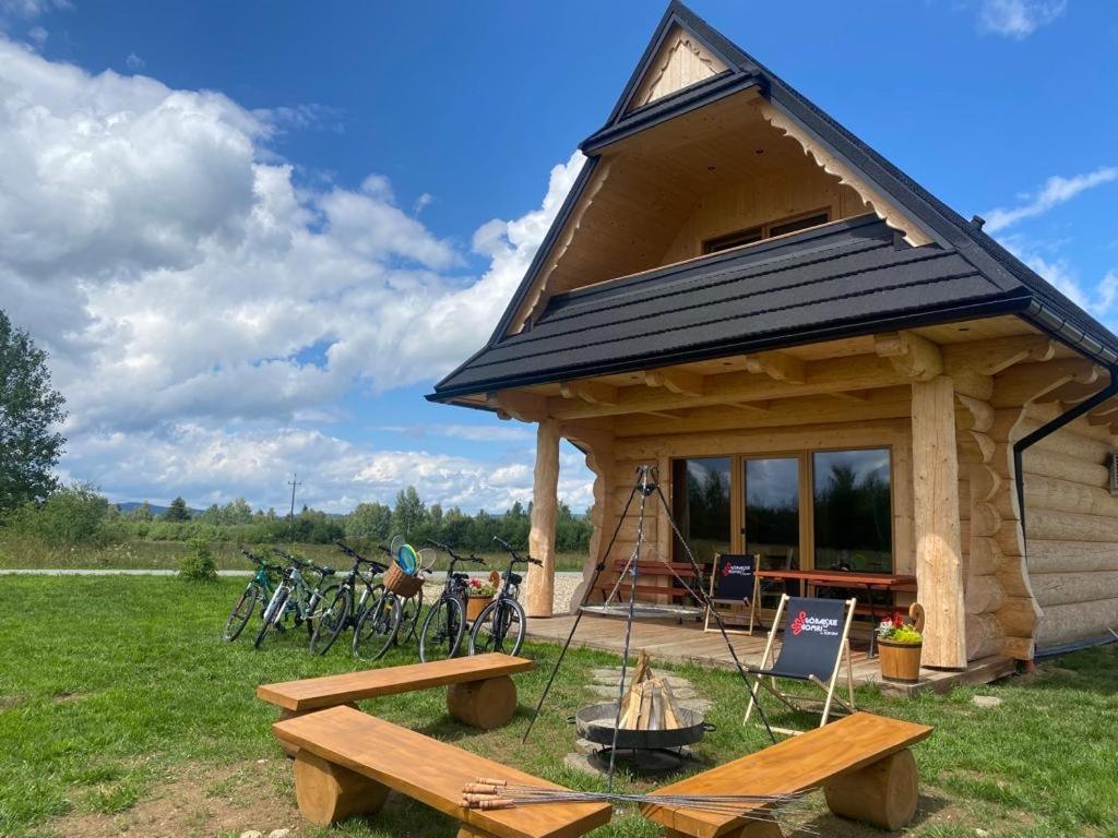 Goralskie Domki U Topora Czarny Dunajec Exterior foto